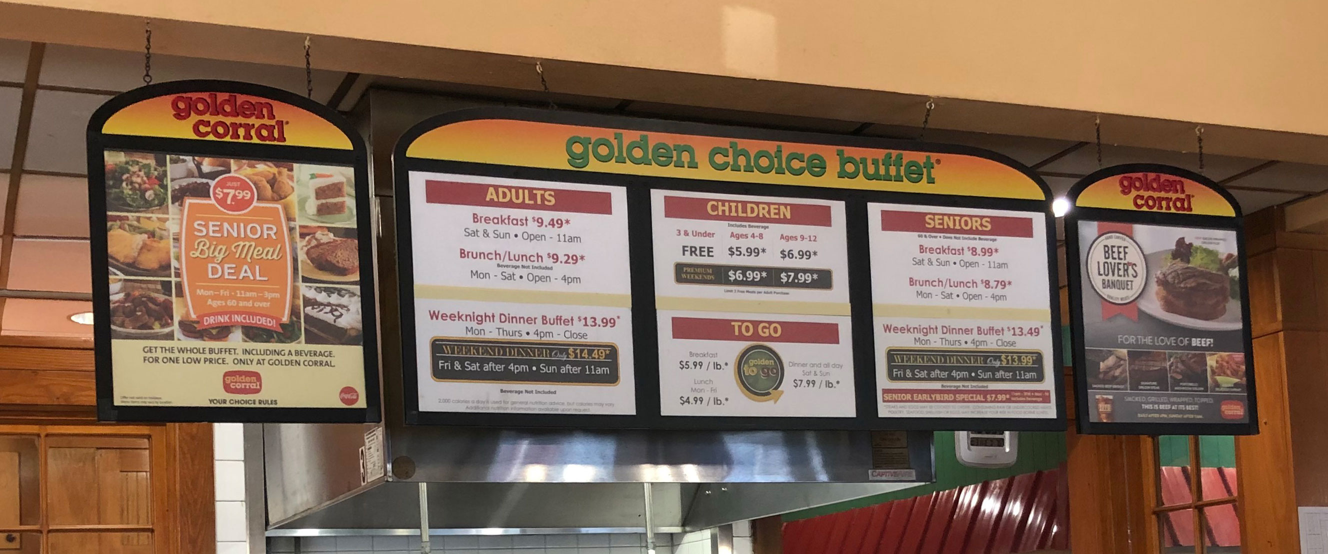 Golden Corral Prices? [Golden Corral Price List Guide for 2019]